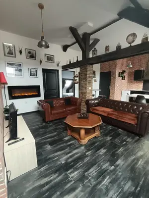 Cuisine ou kitchenette dans l'établissement Cosy Lodg
