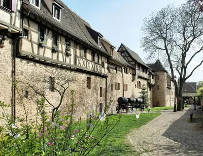 Jardin de l'établissement Chez Romane - appartement avec parking