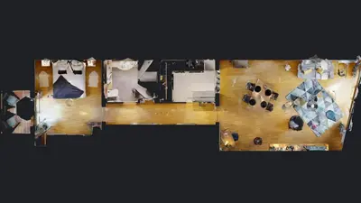 Plan de l'établissement Le Nid Cosy + 1 Garage