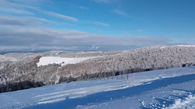 L'établissement Voie Verte en hiver