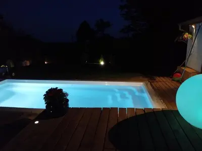 Piscine de l'établissement La maison bleue ou située à proximité