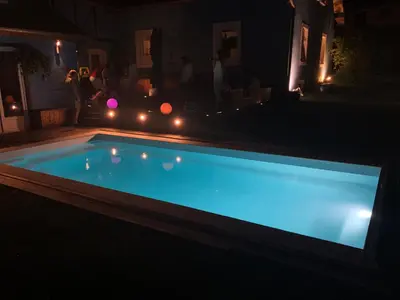 Piscine de l'établissement La maison bleue ou située à proximité