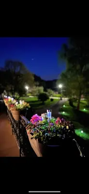 Jardin de l'établissement EVASION gîtes et spa