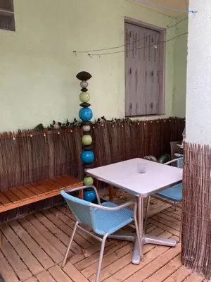 Plan de l'établissement SAMBA appartement de charme 5 pers, arrière cour, patio
