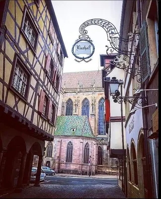 Plan de l'établissement LE PASSAGE gîte cocooning à Colmar centre touristique