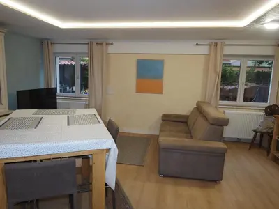 Coin salon dans l'établissement colmar