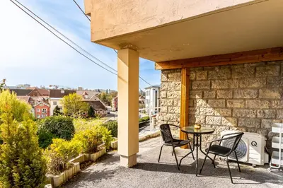 Balcon ou terrasse dans l'établissement Le 31-GregIMMO-Appart'Hôtel