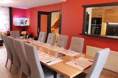 Plan de l'établissement Gîte les Pervenches avec Sauna