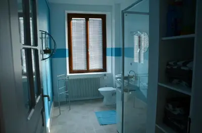 Salle de bains dans l'établissement Chez Laurence et Claude - Vallée de Munster