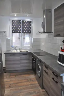 Cuisine ou kitchenette dans l'établissement Le Studio du Tanneur Selestadien