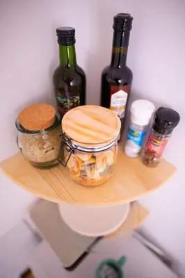 Nourriture dans l'appartement ou à proximité