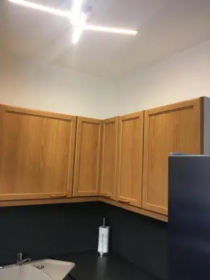 Cuisine ou kitchenette dans l'établissement Le gite 2 - Le Château du Spesbourg