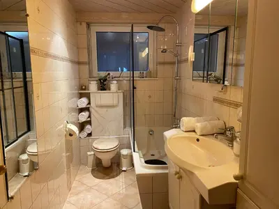 Salle de bains dans l'établissement Appartement 3 lys