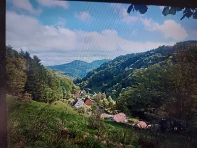 Paysage naturel près de la maison de vacances