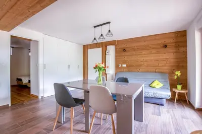Coin salon dans l'établissement Le Planois