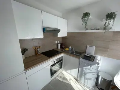 Cuisine ou kitchenette dans l'établissement Esprit PALMA