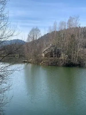 Paysage naturel près de le camping