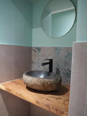 Plan de l'établissement Gîte Le Renouveau avec jacuzzi privatif