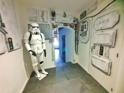 Plan de l'établissement GALAXY SPA-4 Pers-Jacuzzi-Insolite-Parking-Jardin-Clim-Colmar