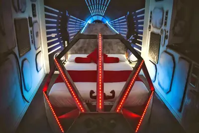 Plan de l'établissement GALAXY SPA-4 Pers-Jacuzzi-Insolite-Parking-Jardin-Clim-Colmar