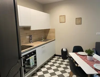 Cuisine ou kitchenette dans l'établissement AILE DU CHATEAU 6 personnes