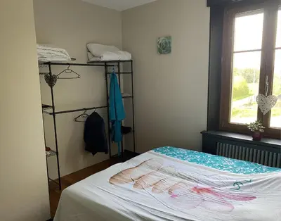 Un ou plusieurs lits dans un hébergement de l'établissement AILE DU CHATEAU 6 personnes