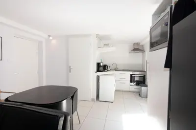 Cuisine ou kitchenette dans l'établissement LE STUDIO SELESTADIEN