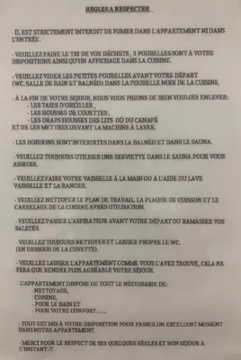 Plan de l'établissement L'instant T 4* Balnéo, Sauna et Parking Privé