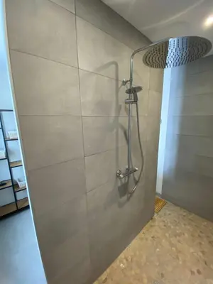 Salle de bains dans l'établissement Appartement Le Grand Duc