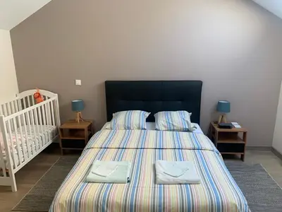 Un ou plusieurs lits dans un hébergement de l'établissement la grange à Emile