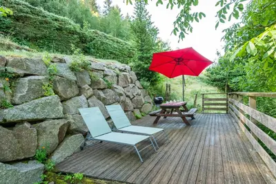 Jardin de l'établissement Les Pistes de Ventron