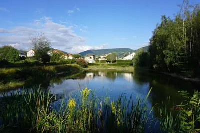 Paysage naturel près de la maison de vacances