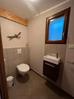 Salle de bains dans l'établissement Casa de Monzel with 6-Person Jacuzzi & Panoramic View