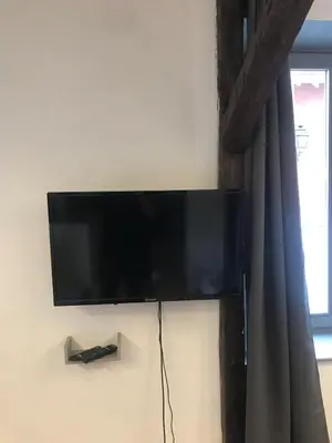 Télévision ou salle de divertissement dans l'établissement Le gite 3 - Le Château du Lichtenberg