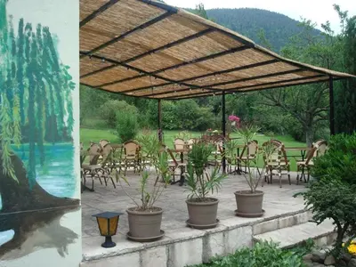 Jardin de l'établissement Hotel Elisabeth