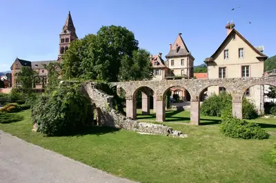 Jardin de l'établissement Gite du Walsbach