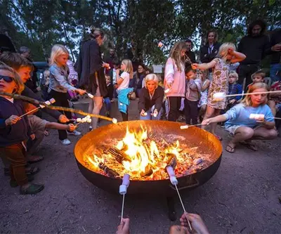 Clients de l'établissement Huttopia Forêt des Vosges