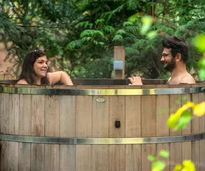 Clients de l'établissement Huttopia Forêt des Vosges