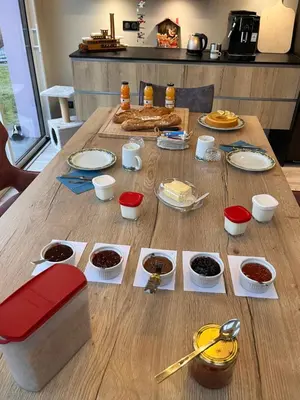 Nourriture dans le B&B/chambre d'hôtes ou à proximité