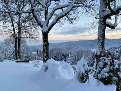 L'établissement Le Panorama - GÎTES MARCK en hiver