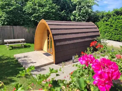 Jardin de l'établissement L'arche