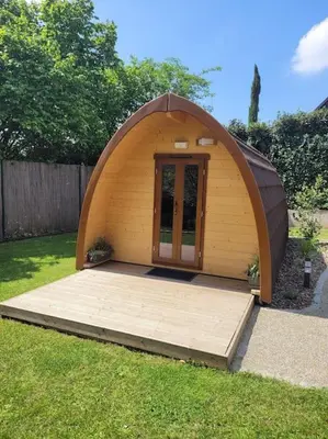Jardin de l'établissement L'arche