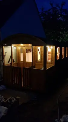 Bâtiment de la maison de vacances
