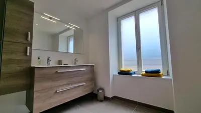 Salle de bains dans l'établissement Chez Patisa - Business and Tourism - RBNB