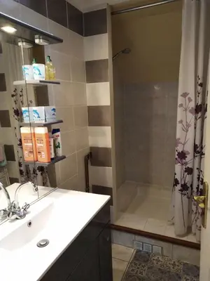 Salle de bains dans l'établissement Appart du 119