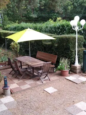 Jardin de l'établissement Appart du 119