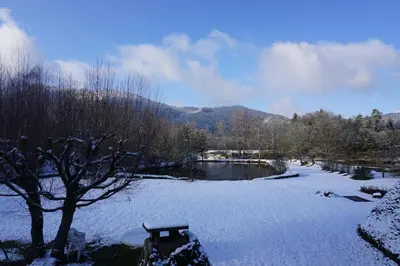 Paysage naturel près de la maison de vacances