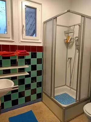 Salle de bains dans l'établissement Room Algo