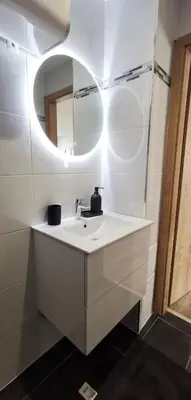 Salle de bains dans l'établissement App12, Mulhouse centre 4 Personnes