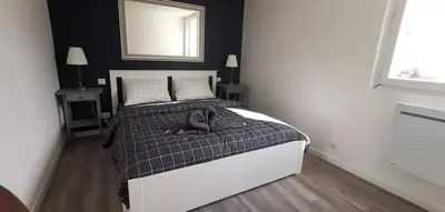Un ou plusieurs lits dans un hébergement de l'établissement App 13 Mulhouse centre , 4 personnes